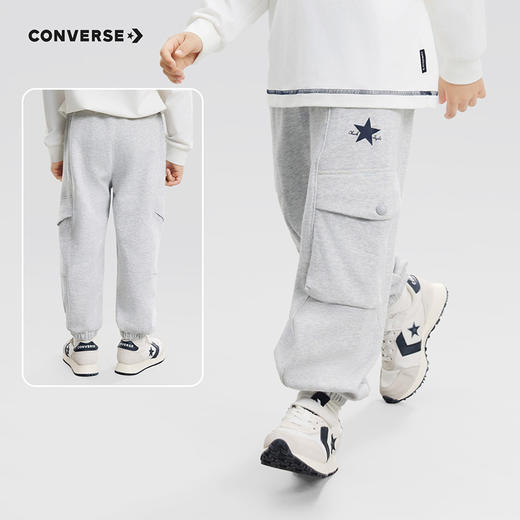 CONVERSE 春 大童小童 儿童童装长裤 CNVB-T7-J945 商品图2
