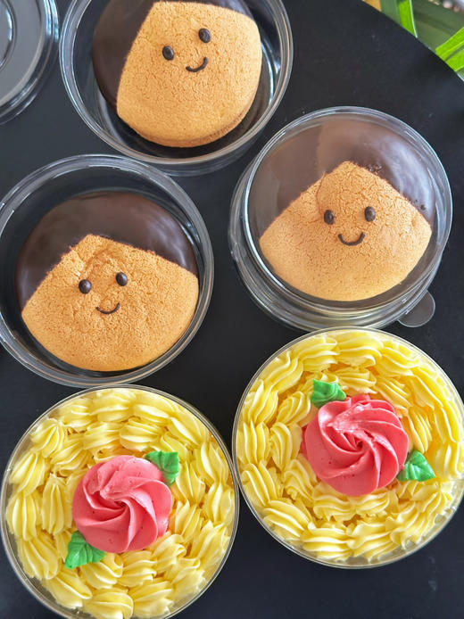 白脱老奶油蛋糕，老奶油咸甜口。约4寸，快递后，冷冻20分钟更好吃 商品图1