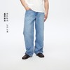 Oneup直筒浅蓝牛仔裤 商品缩略图0