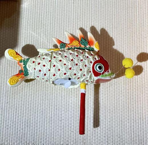 米色小号 鱼灯冰箱贴 商品图1