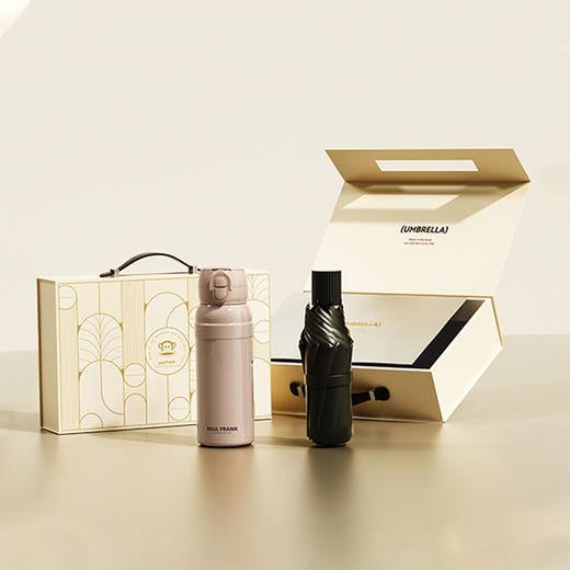 大嘴猴（Paul Frank）保温杯雨伞套装PFC925T 商品图0