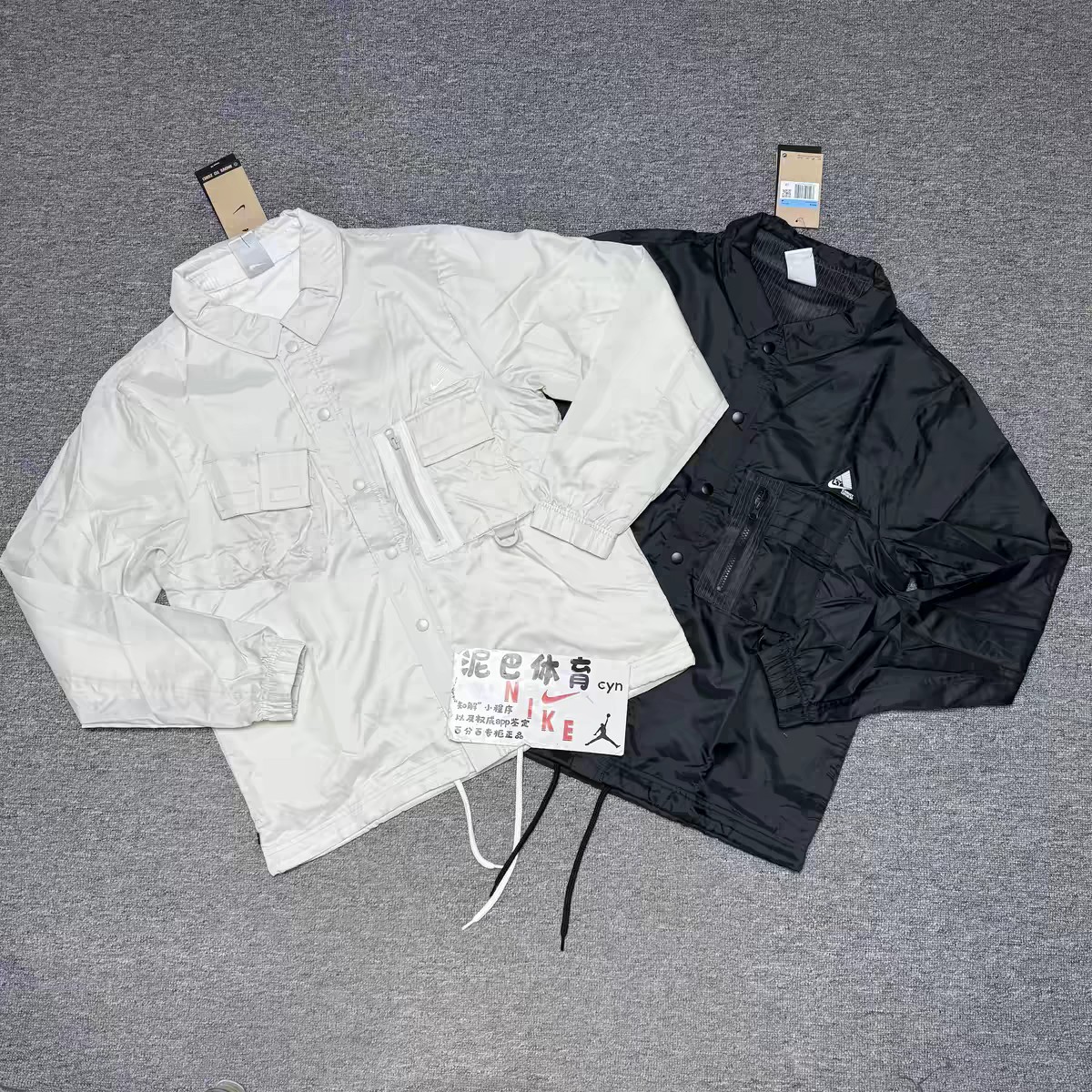 无折扣现货 NK欧文梭织夹克..就二十多件，福利价..