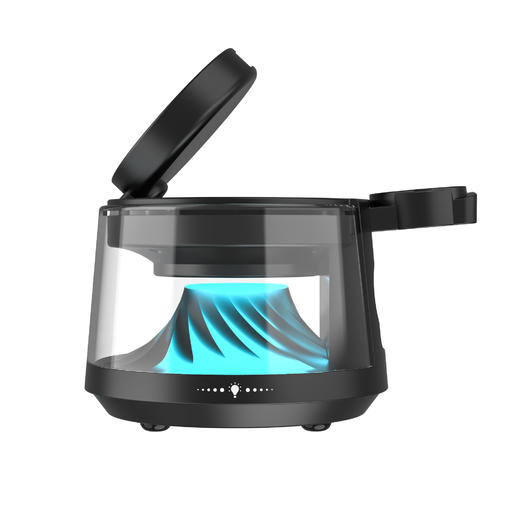 唯吾流光无线充Wi-W039低音炮长续航炫彩灯光3d环绕音响三合一多功能无线充智能支架支持手机无线充 流光五合一无线充音箱 商品图4