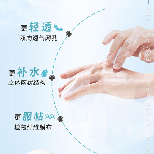 AHC补水保湿水膜力面膜(10*23ml) 商品图3