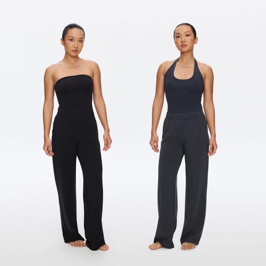 Oneup莫代尔冰丝直筒卫裤 商品图4