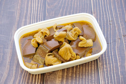 鸭血烧肥肠 商品图0