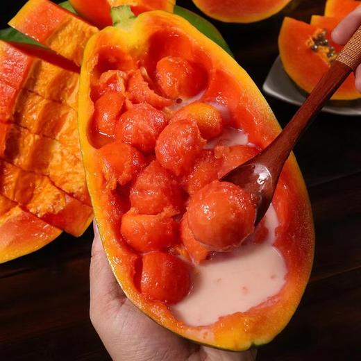 红心木瓜5斤装礼盒  臻选水果，产地：海南 商品图1