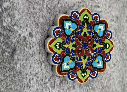 读者书店 | 浮雕立体冰箱贴-卷草石榴浮雕-遇见敦煌系列 商品图0