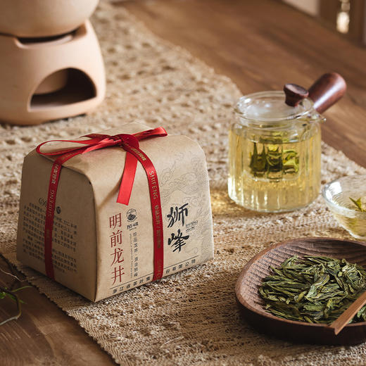 狮峰牌有机龙井茶江南一级纸包250g 商品图2