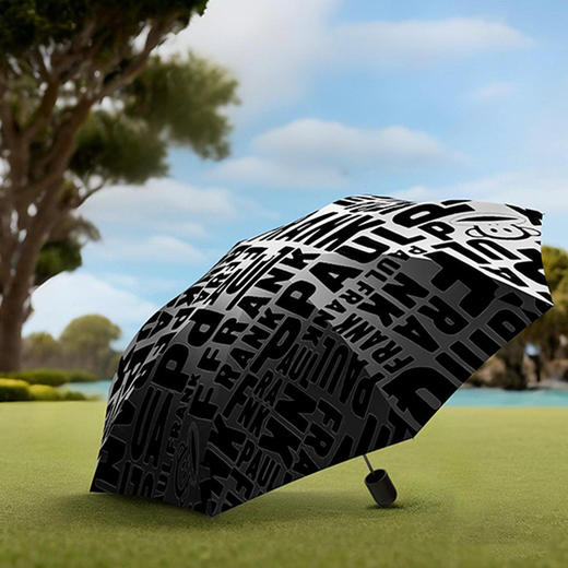 大嘴猴（Paul Frank）八骨大伞面满印三折雨伞PFU203 商品图4