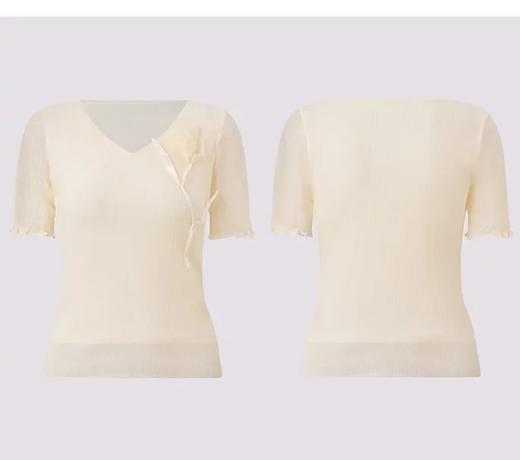 MAXRIENY优雅套头针织毛衫淡人穿搭立体花设计修身上衣MS86SW032A20 商品图6