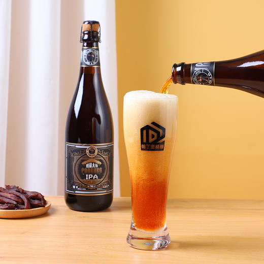 帕丁堡精酿IPA德式白啤新品臻藏大师精酿啤酒15°P麦汁浓度 臻藏大师IPA 750mL*1瓶 商品图0