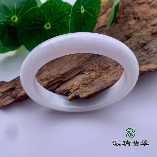 派瑞翡翠 翡翠手镯 糯种 浅紫 商品图0