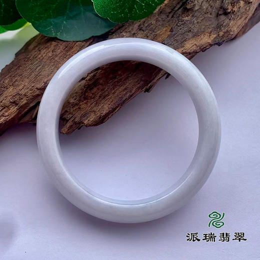派瑞翡翠 翡翠手镯 糯种 浅紫 商品图1