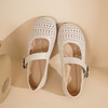 西村名物2025年夏季新款舒适平底一字带玛丽珍洞洞镂空鞋T25AH16121 商品缩略图9