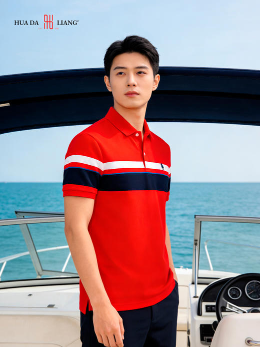 男装26春夏新品反领polo短袖2294-88106 商品图0