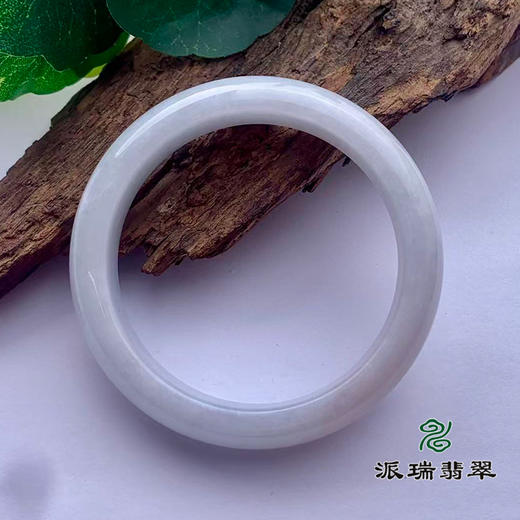 派瑞翡翠 翡翠手镯 糯种 浅紫 商品图1