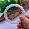 派瑞翡翠 翡翠手镯 糯种 白色 商品缩略图3