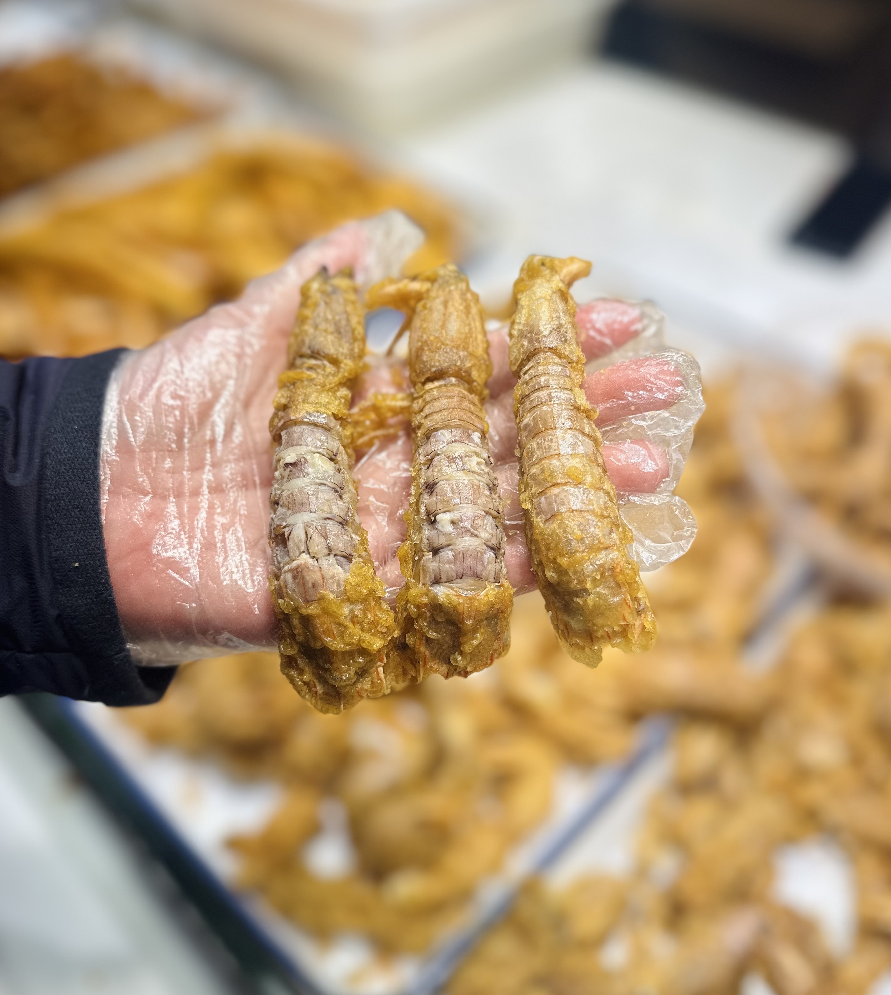 【周五到】温州南麂岛椒盐皮皮虾250克 老板娘手艺太绝，椒盐+孜然一撒，外酥里嫩，鲜到上头，一口一个停不下来，真的好吃到哭！