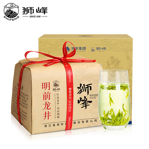 狮峰牌有机龙井茶江南一级纸包250g 商品图0