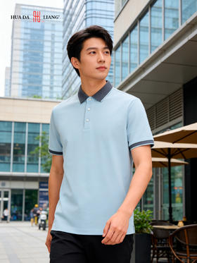 男装26春夏新品反领POLO短袖T恤2219-1156