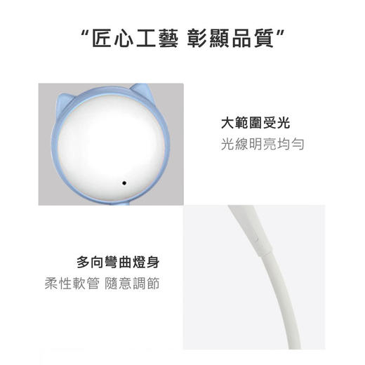 USB语音智能灯 多色转换柔光灯源 语音操控小夜灯 三档亮度 商品图3