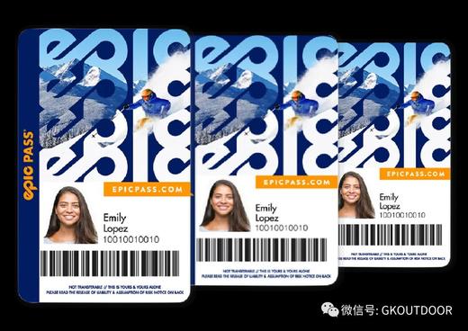 热情所至身心所往 | 全球雪山一卡通，4大洲8个国家92座顶级雪山，2627雪季EpicPass早鸟卡开售！ 商品图2