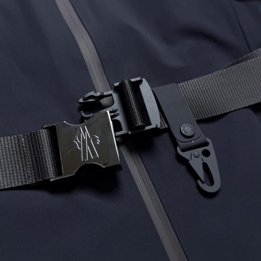 MK Moncler Grenoble Fex连帽配腰带户外夹克 三层平纹GORE-TEX织物制成 商品图5