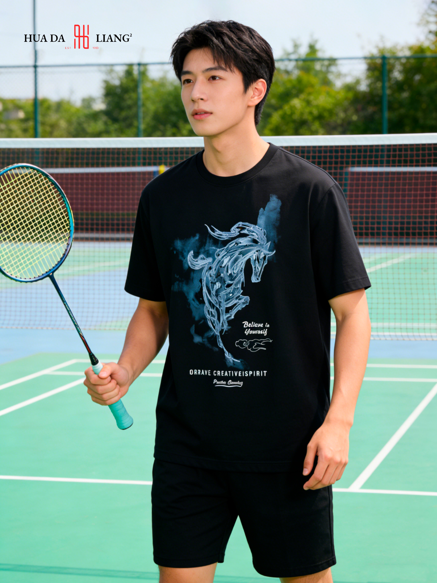 男装26春夏新品圆领短袖T恤2219-1337