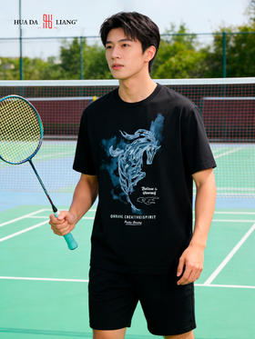 男装26春夏新品圆领短袖T恤2219-1337