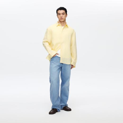 Oneup直筒浅蓝牛仔裤 商品图4