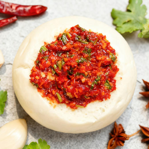 【2瓶全国包邮，部分地区除外】竹溪特色 胡胖厨芫荽辣椒酱 275g/瓶 商品图2