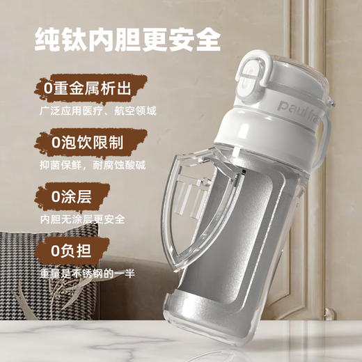 大嘴猴（Paul Frank）钛胆三饮运动杯PF905-550 商品图1