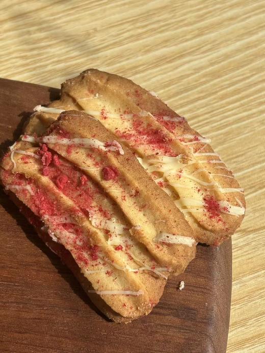 香草黄油树莓饼干2块装Vanilla Butter Cookies 商品图0