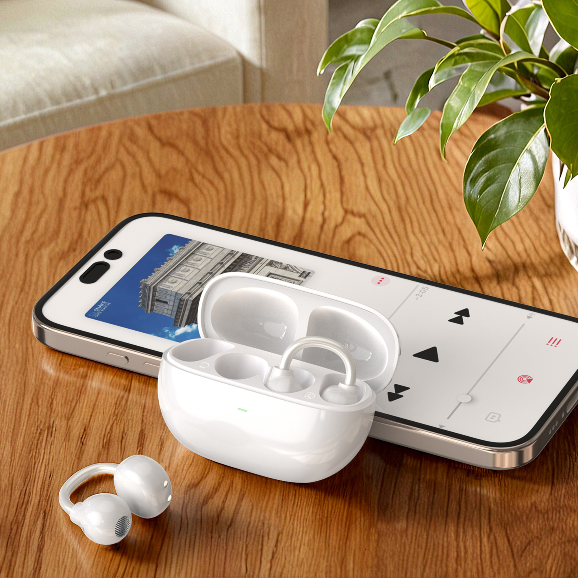 唯吾新款蓝牙耳机Ai智能翻译无线OWS耳机Ai301