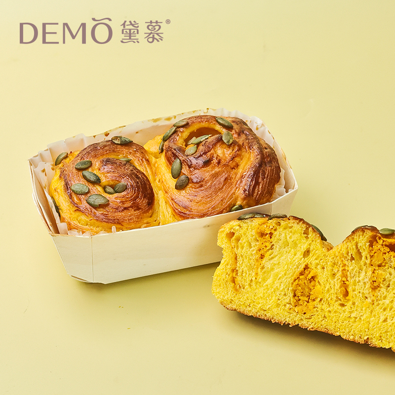 贝贝南瓜丹麦包|Pumpkin Bread
