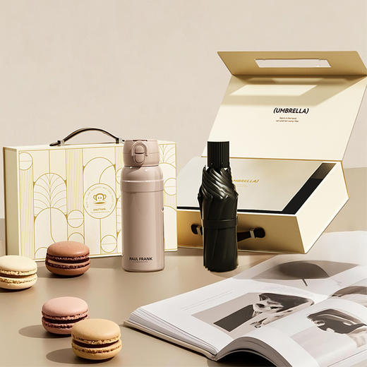 大嘴猴（Paul Frank）保温杯雨伞套装PFC925T 商品图4