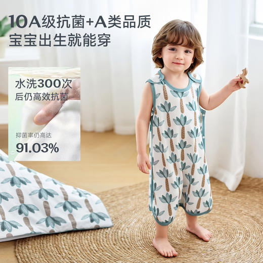 【2026春夏新品】ibaby×outlast太空科技恒温天然矿物银襁褓/背心睡袋小银盾 适合室温28-32°C 商品图2