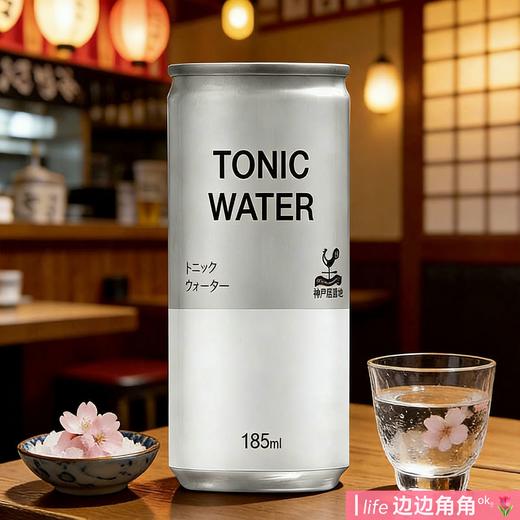 富永食品神户居留地原味碳酸饮料185ml/025778 商品图0