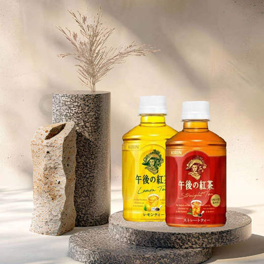 麒麟午后红茶牛奶味/原味红茶/柠檬味红茶饮料小瓶装280ml 精心萃取开盖即饮 商品图1
