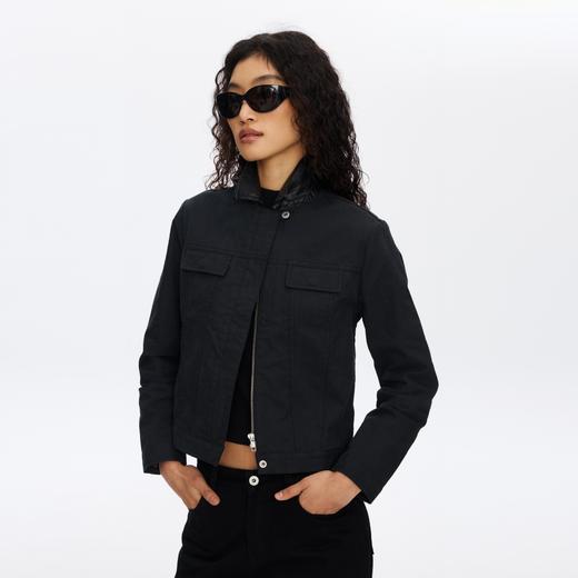 Oneup拼接工装拉链外套 商品图3