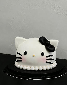 小香风kitty猫蛋糕
