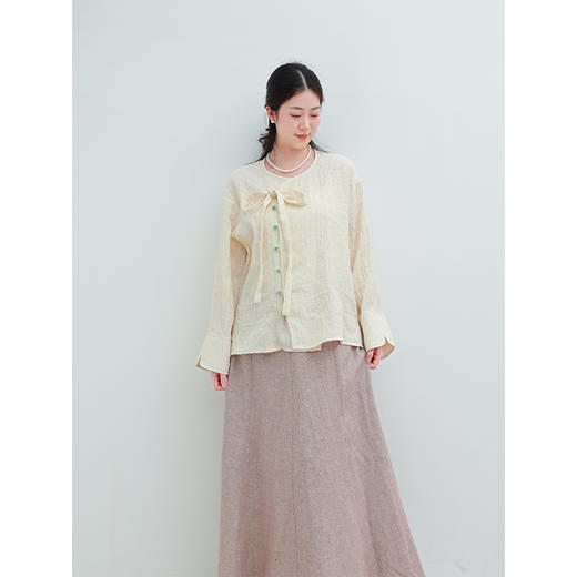 【抖音专属】新中式衬衣（25810460瑞兆-线上专属） 商品图0