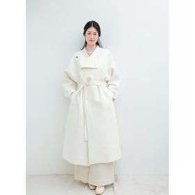 【2026东衣作】风衣外套（26705010云上舞白-高定款）