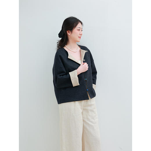 【2026东衣作】毛呢上衣（26701004瑾瑜-设计师） 商品图2