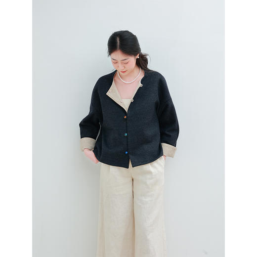 【2026东衣作】毛呢上衣（26701004瑾瑜-设计师） 商品图3