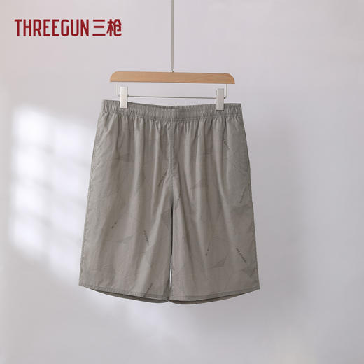 Threegun三枪 印花男士家居短裤-T50005B01 商品图10