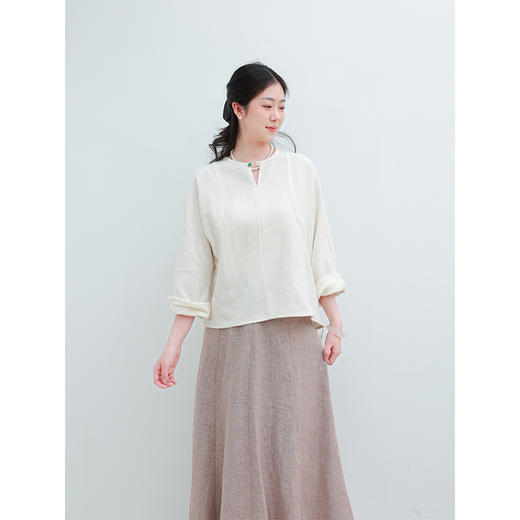 【抖音专属】新中式上衣(25808461雪晴) 商品图3