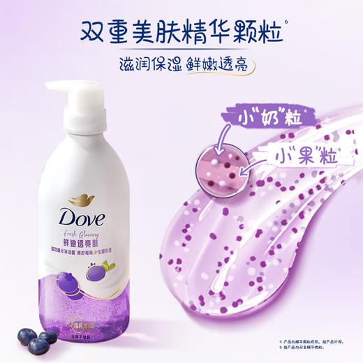 多芬（Dove）精华沐浴露青柠莓莓生椰乳香 620g 商品图4