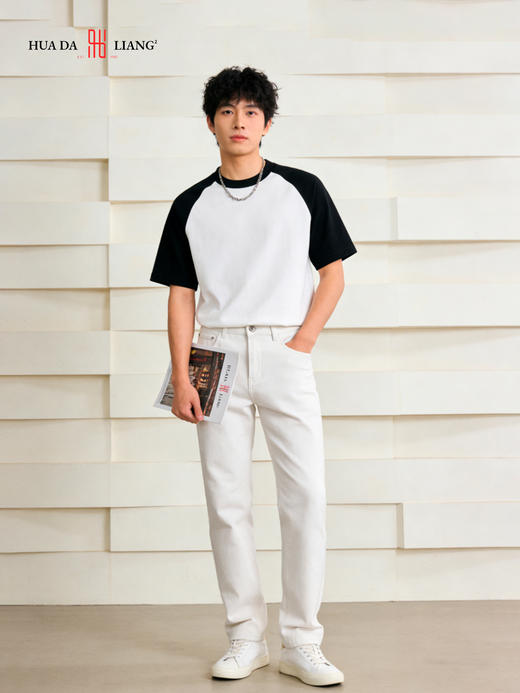 男装25秋冬新品休闲商务牛仔长裤2293-5N6759 商品图0